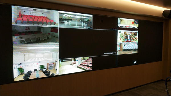 街道党群活动中心会议室培训室展示大厅LED大屏幕(图5)